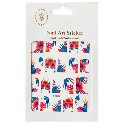 Nail Art Sticker, 2D стикер Z-D3608