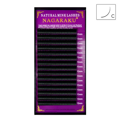 NAGARAKU, Ресницы для наращивания 0.10C 15mm