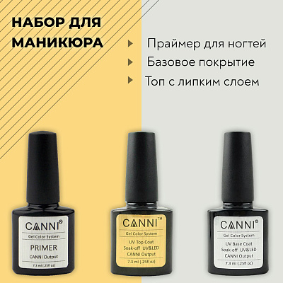Набор Canni (база, топ, праймер)