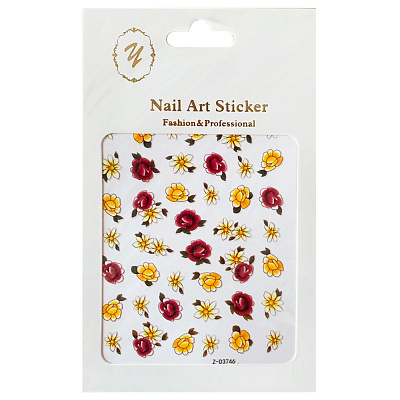 Nail Art Sticker, 2D стикер Z-D3746