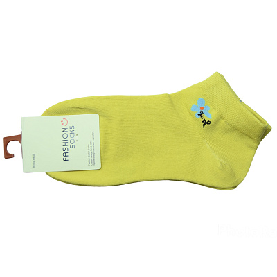 JYC-B, носки женские, цвет: желтый, размер 36-38