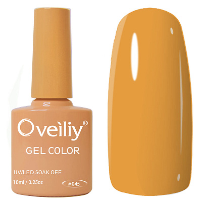 Oveiliy, Gel Color #045, 10ml