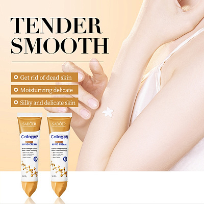 SADOER, Антивозрастной крем для рук с коллагеном Collagen Anti-Aging Hand Cream, 30гр