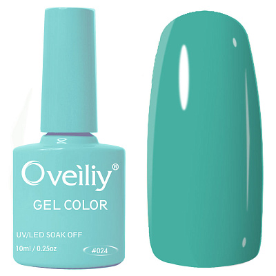 Oveiliy, Gel Color #024, 10ml