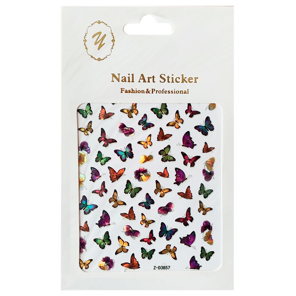 Nail Art Sticker, 2D стикер Z-D3857