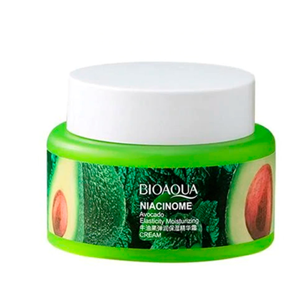 BIOAQUA, Питательный Крем для лица с экстрактом Авокадо Niacinome Avokado Elasticity Cream, 50 г