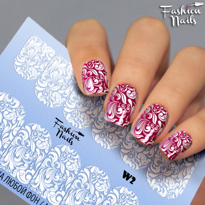 Fashion Nails, Слайдер-дизайн W2