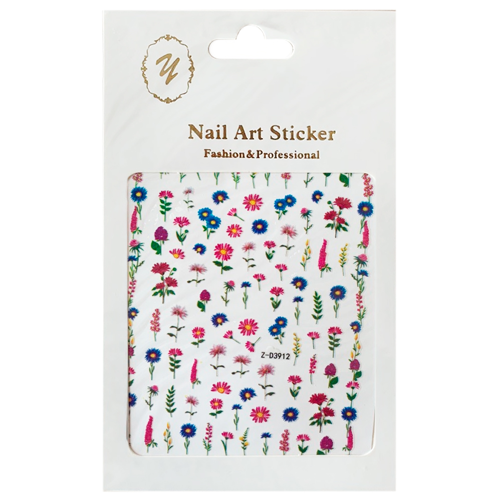 Nail Art Sticker, 2D стикер Z-D3912