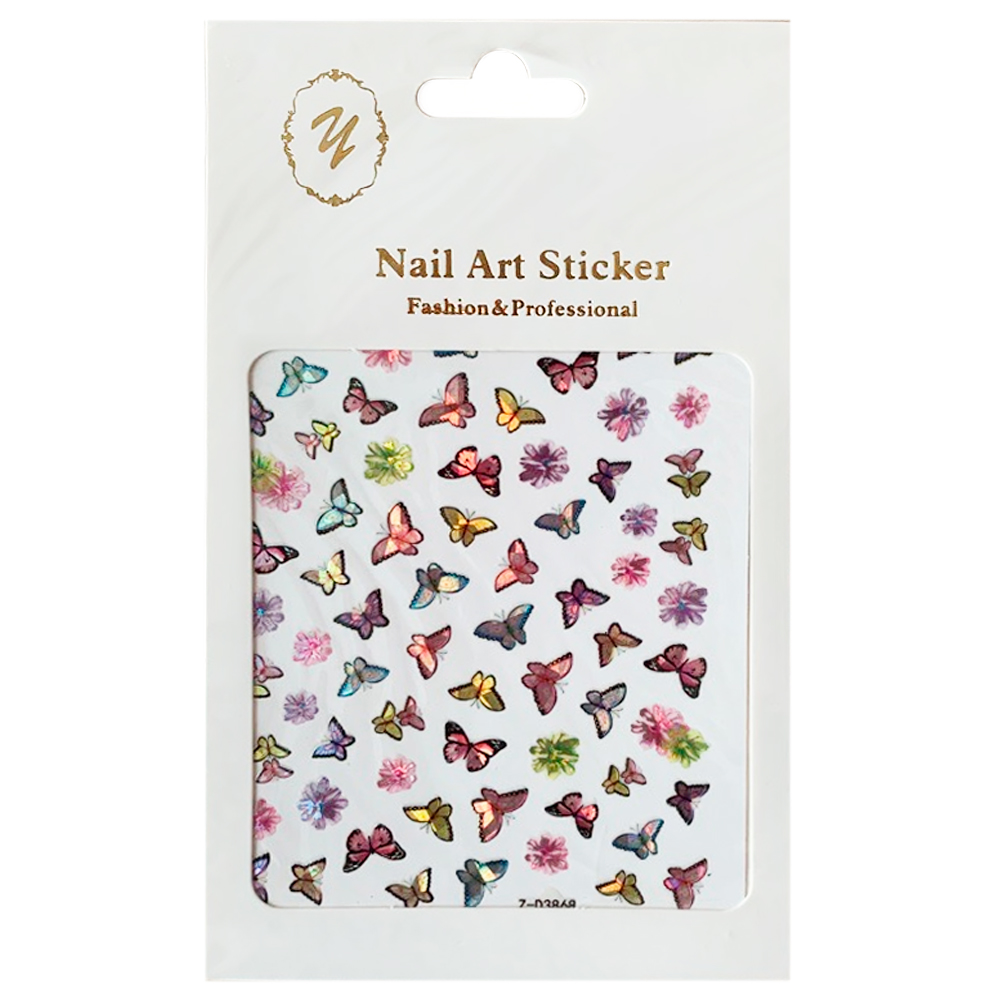 Nail Art Sticker, 2D стикер Z-D3868