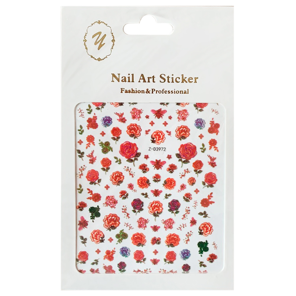 Nail Art Sticker, 2D стикер Z-D3972
