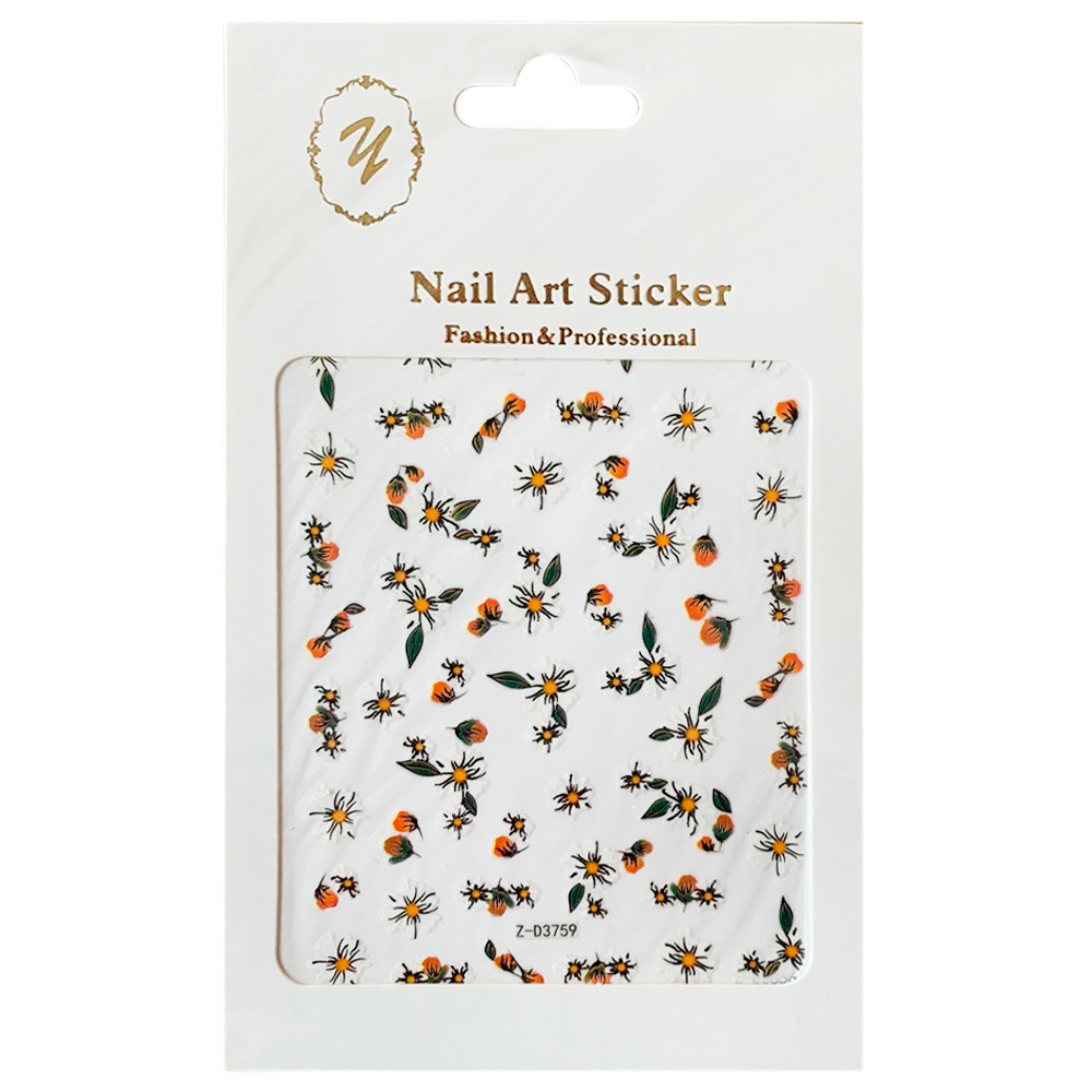 Nail Art Sticker, 2D стикер Z-D3759