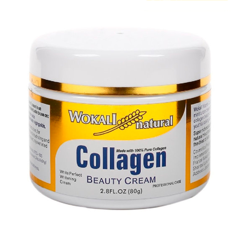 WOKALI, Антивозрастной крем с коллагеном Collagen Beauty Cream, 80 г