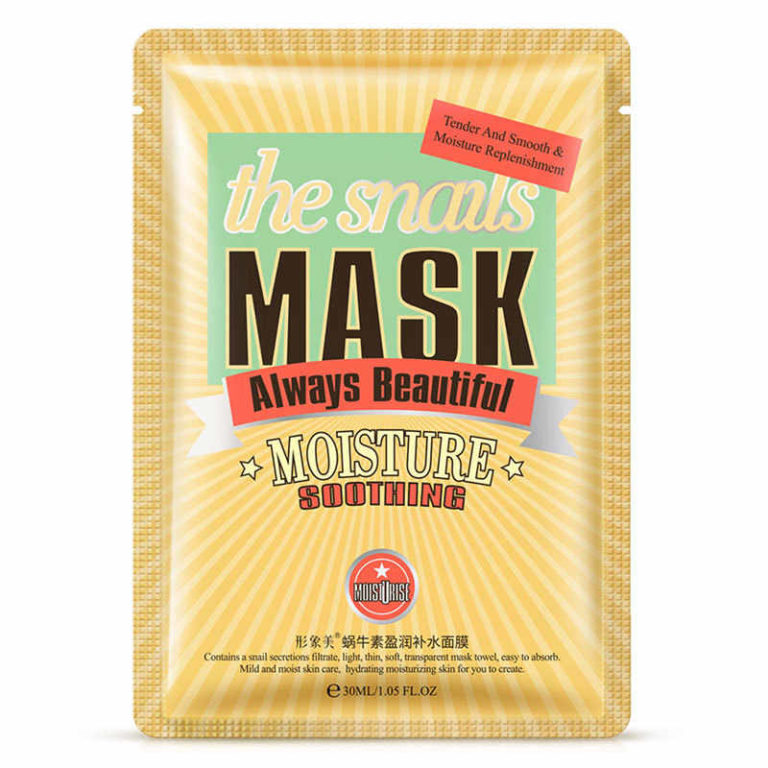 Images, Омолаживающая тканевая маска с муцином улитки Always Beautiful Snail Mask, 30г