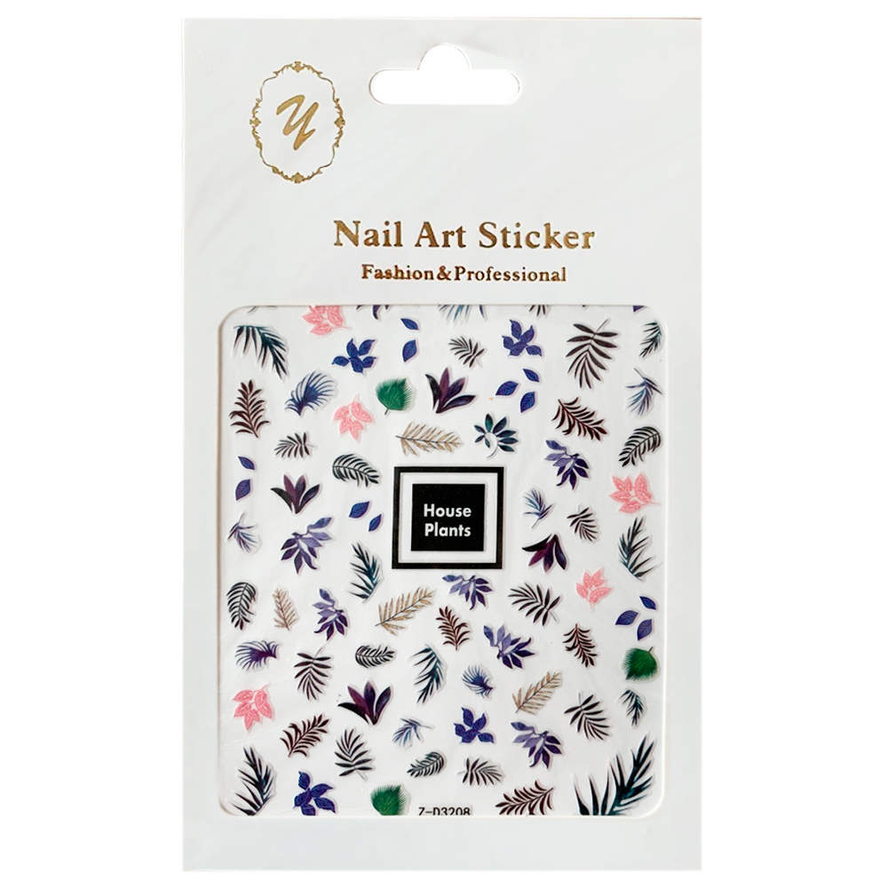 Nail Art Sticker, 2D стикер Z-D3208