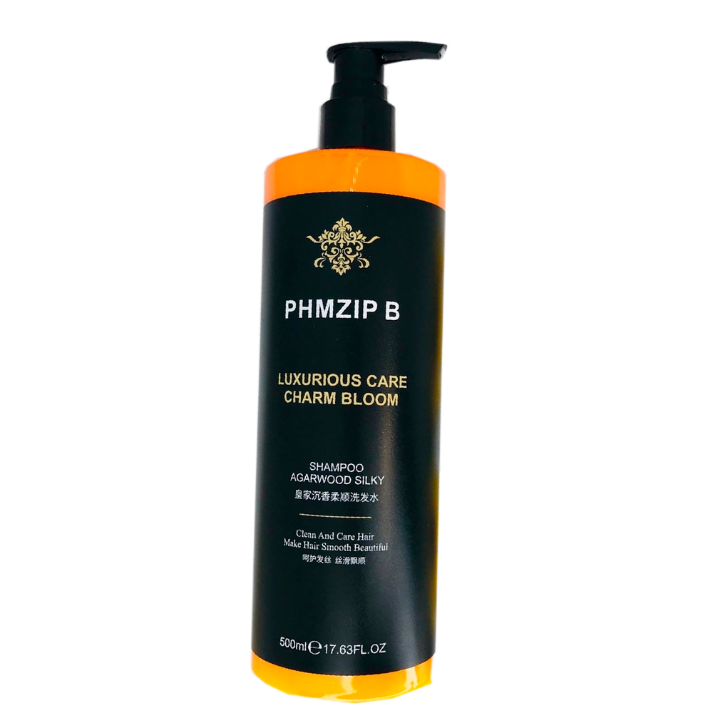 PHMZIP B, Шампунь для волос Shampoo Agarwood Silky, 500 мл
