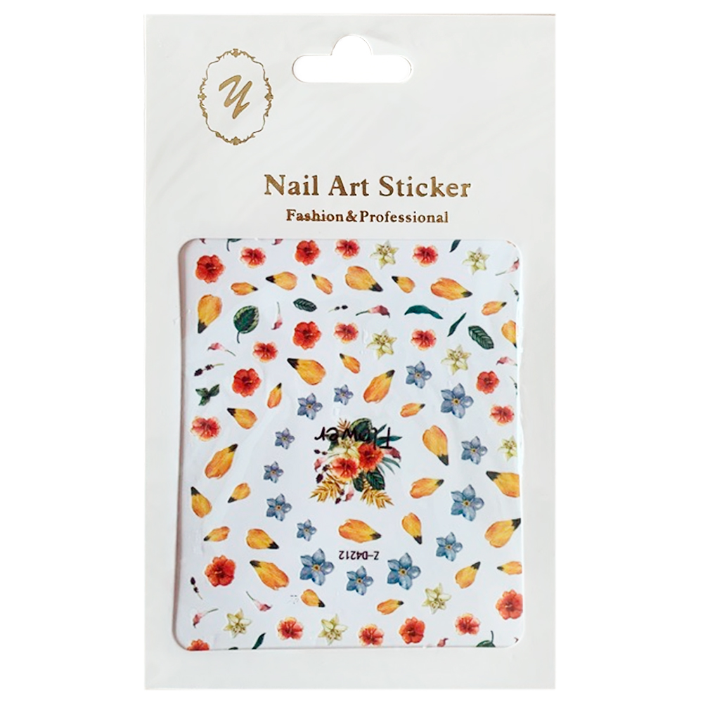 Nail Art Sticker, 2D стикер Z-D4212