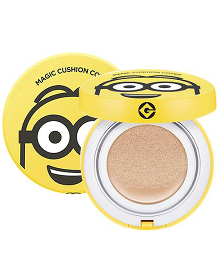 Missha Line Friends, Тональная маскирующая основа-кушон №21 Magic Cushion Cover (15гр*2)