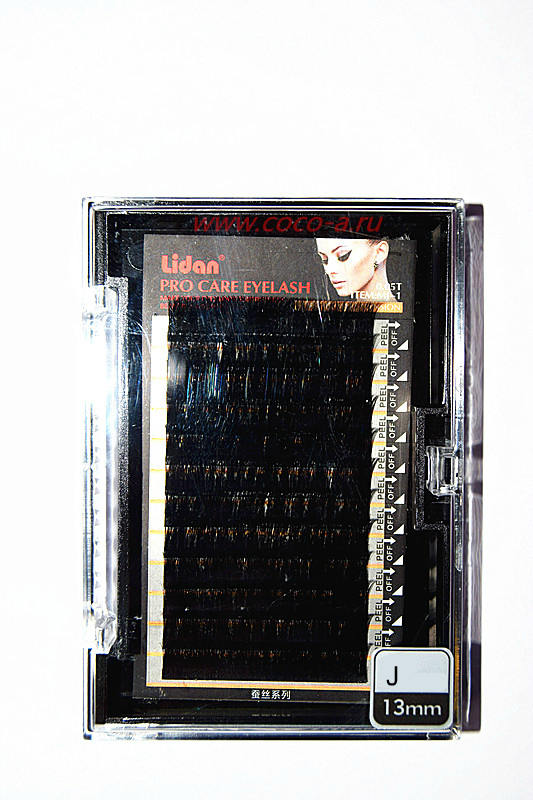 Lidan, ресницы (норка) 13 mm J