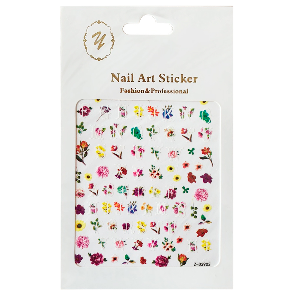 Nail Art Sticker, 2D стикер Z-D3903