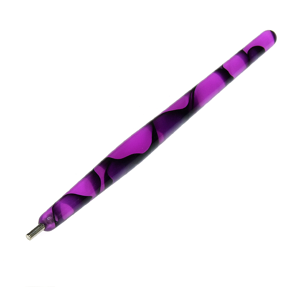 Магнит ручка фиолетовая