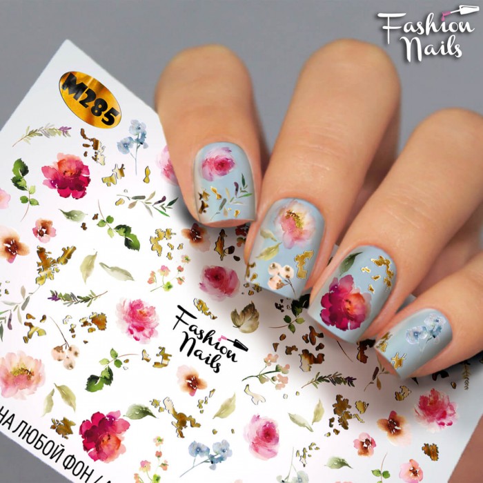 Fashion Nails, Слайдер-дизайн M285