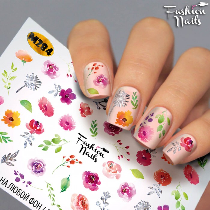 Fashion Nails, Слайдер-дизайн M284