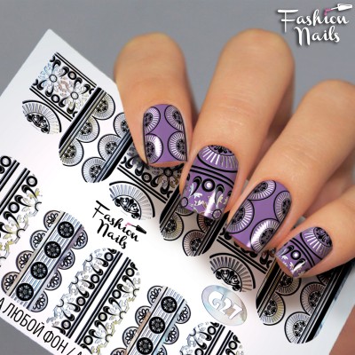 Fashion Nails, Слайдер-дизайн G27