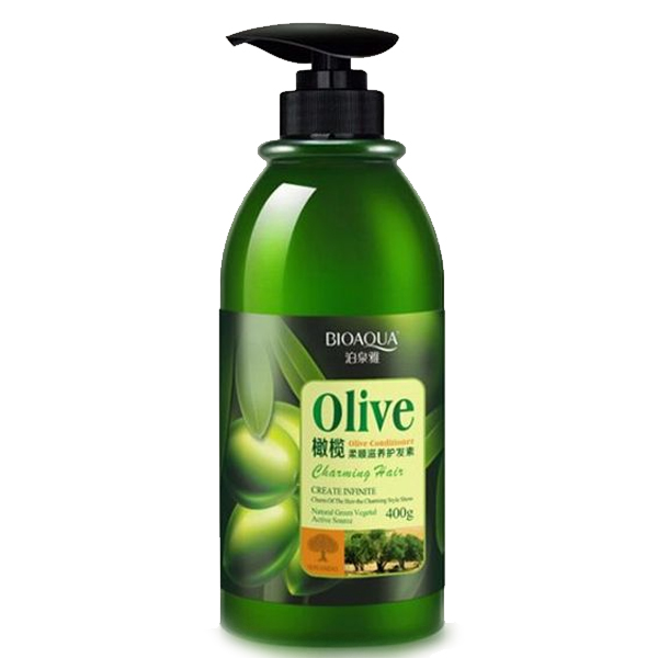 Bioaqua, Кондиционер для волос с маслом оливы Olive Conditioner, 400 мл
