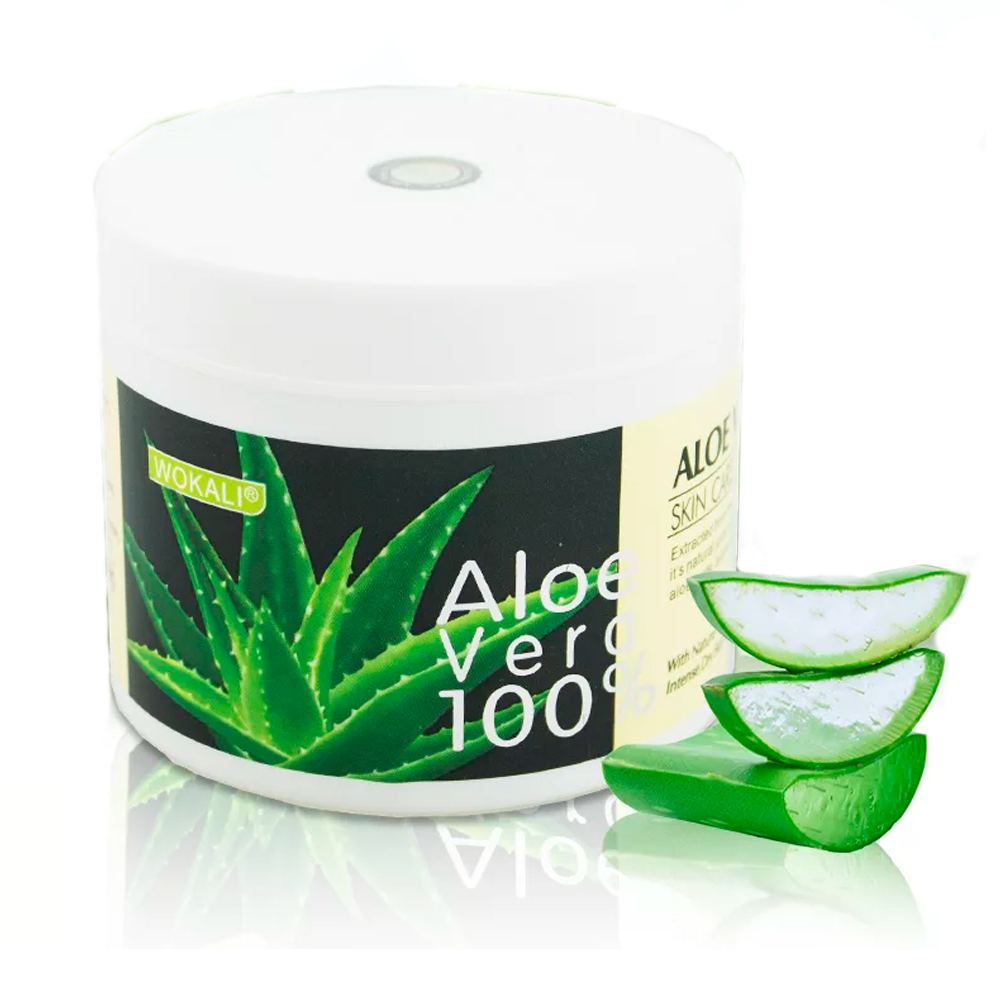 WOKALI, Крем для лица успокаивающий Aloe Vera Skin Care Cream, 115 гр