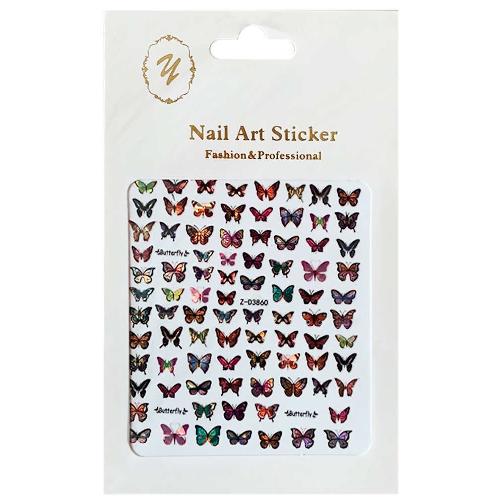 Nail Art Sticker, 2D стикер Z-D3860