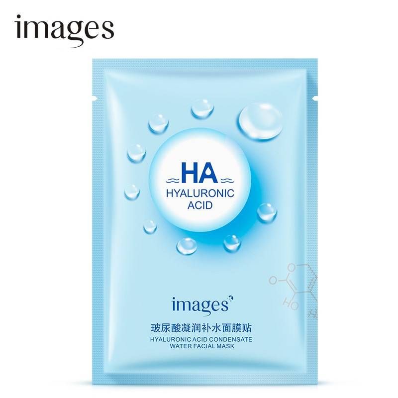 Images, Увлажняющая матирующая тканевая маска с гиалуроновой кислотой HA Hyaluronic Acid, 25г