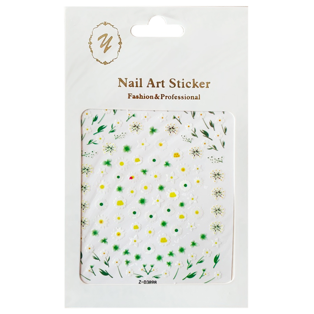 Nail Art Sticker, 2D стикер Z-D3898