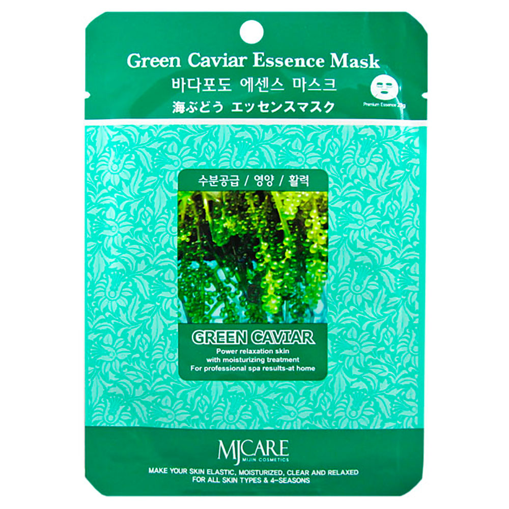 Mijin Essence Mask, Маска тканевая для лица Морской виноград (23 гр)