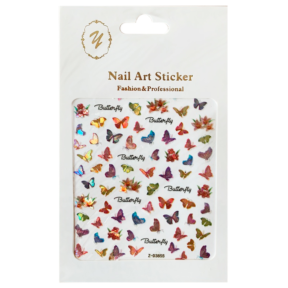 Nail Art Sticker, 2D стикер Z-D3855