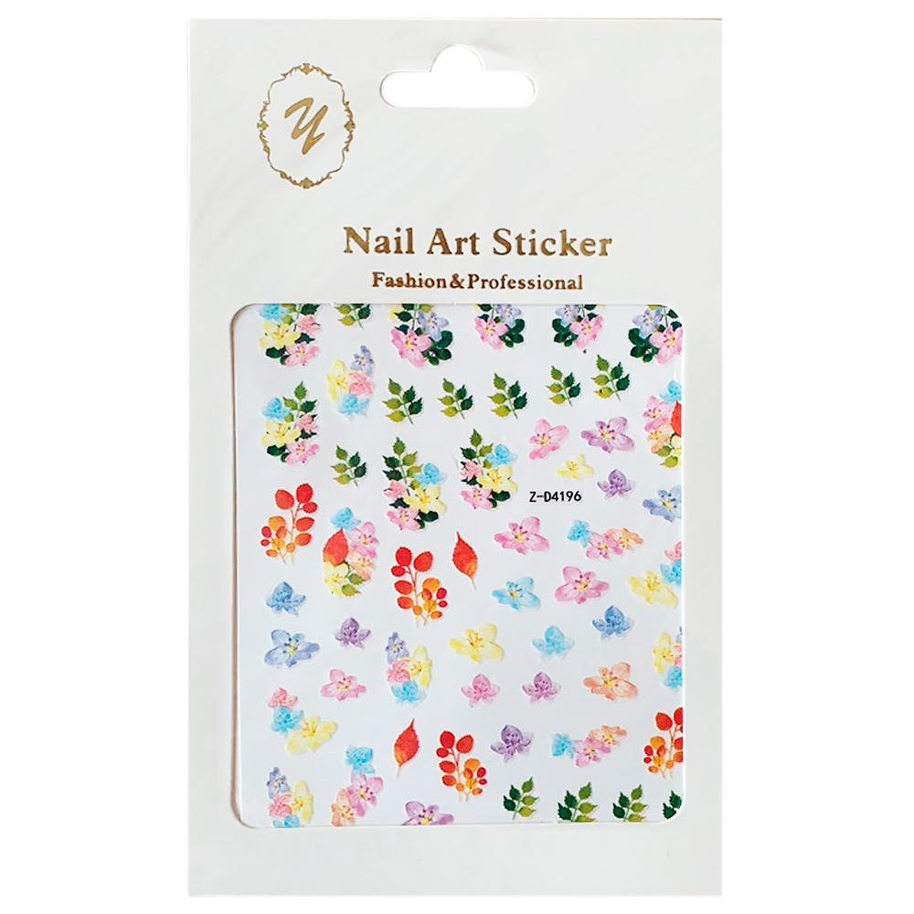 Nail Art Sticker, 2D стикер Z-D4196
