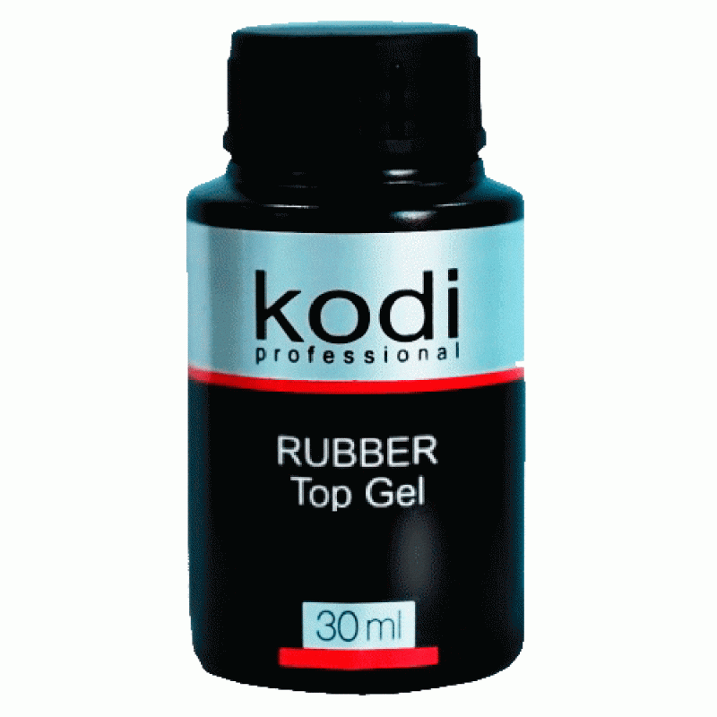 Kodi, Каучуковый топ для гель-лака без кисти, 30 мл.
