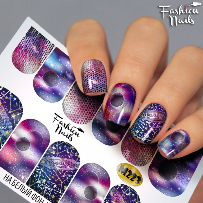 Fashion Nails, Слайдер-дизайн M223