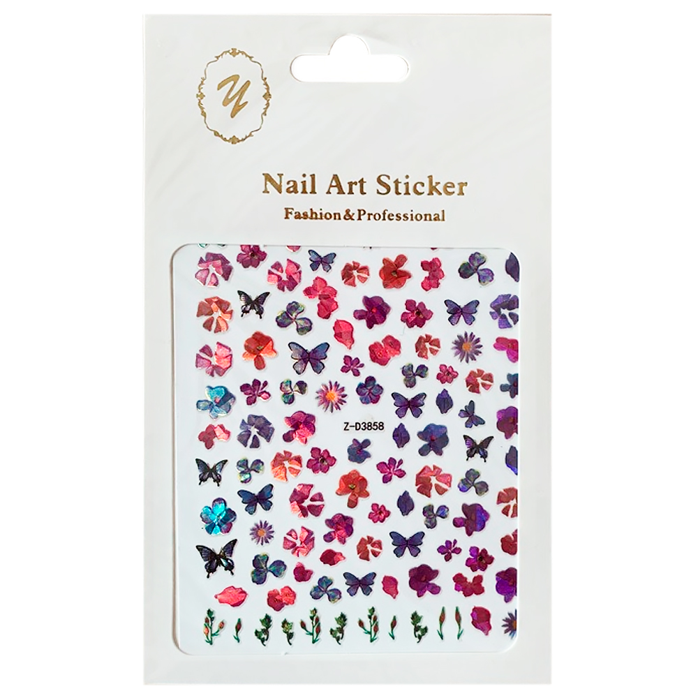 Nail Art Sticker, 2D стикер Z-D3858