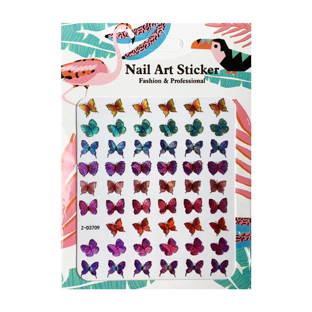 Nail Art Sticker, 2D стикер Z-D3709