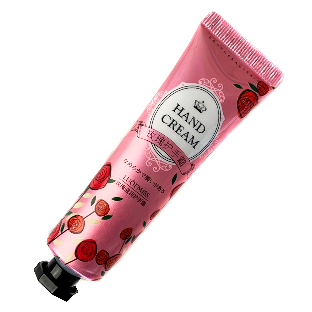 Luofmiss, Увлажняющий крем для рук Роза Махровая Moisturizing Hand Cream Rosa Rugosa, 30гр
