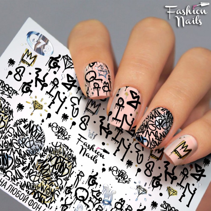 Fashion Nails, Слайдер-дизайн G78