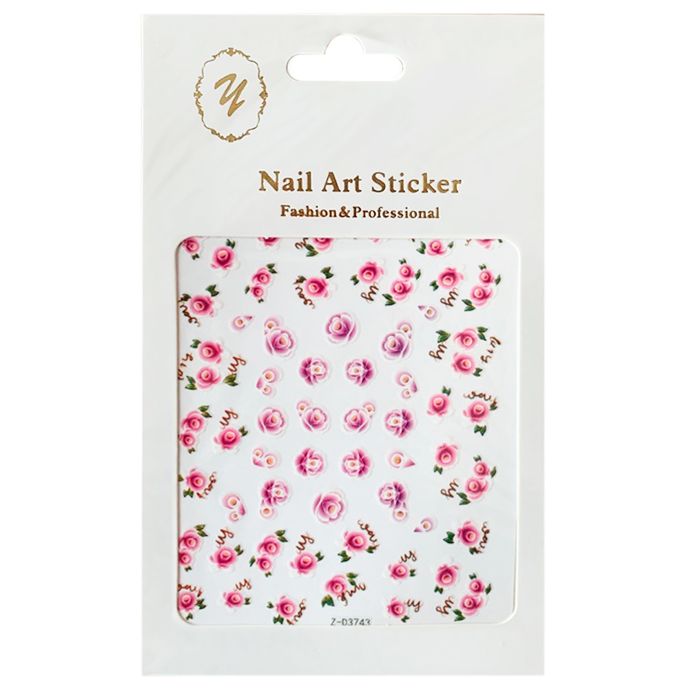 Nail Art Sticker, 2D стикер Z-D3743