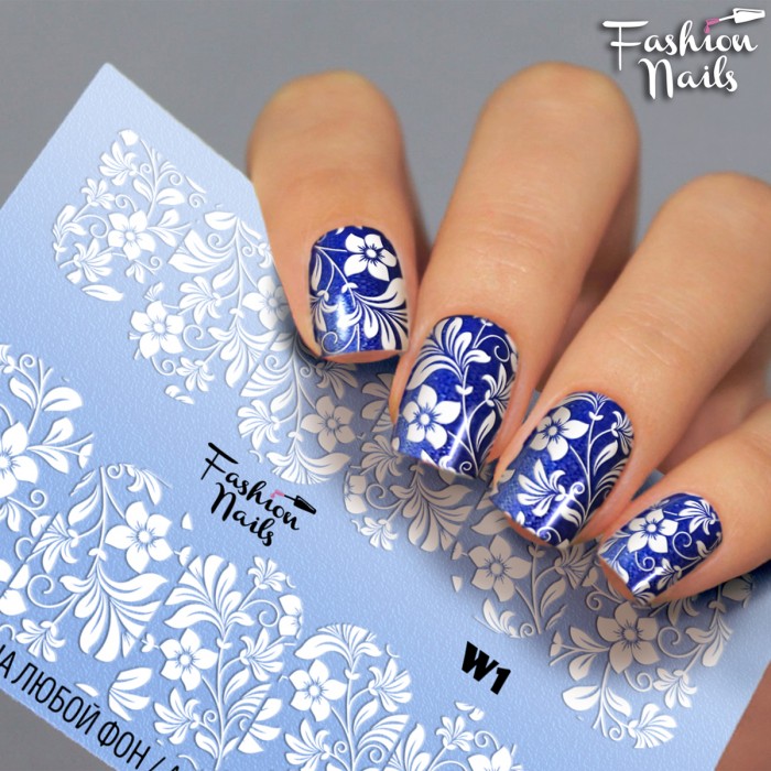 Fashion Nails, Слайдер-дизайн W1