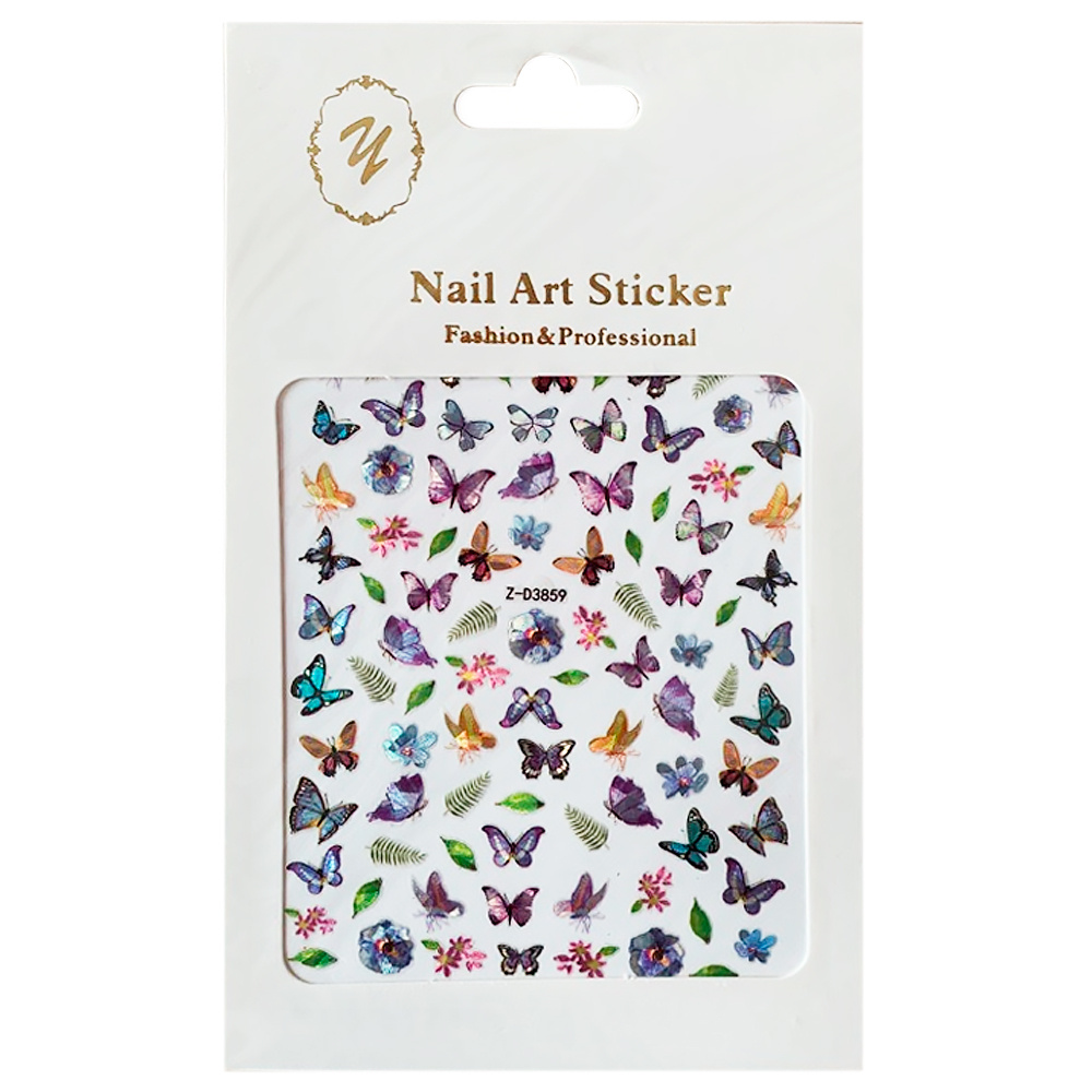 Nail Art Sticker, 2D стикер Z-D3859
