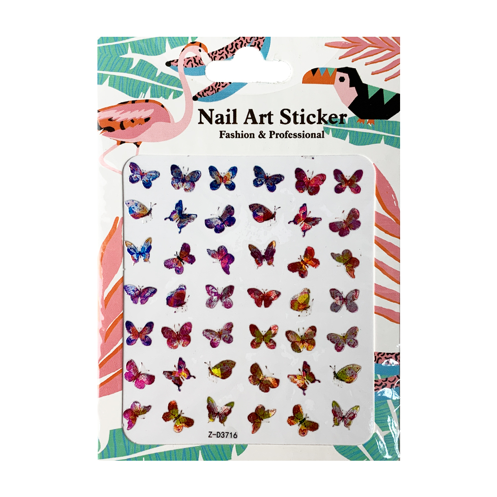 Nail Art Sticker, 2D стикер Z-D3716