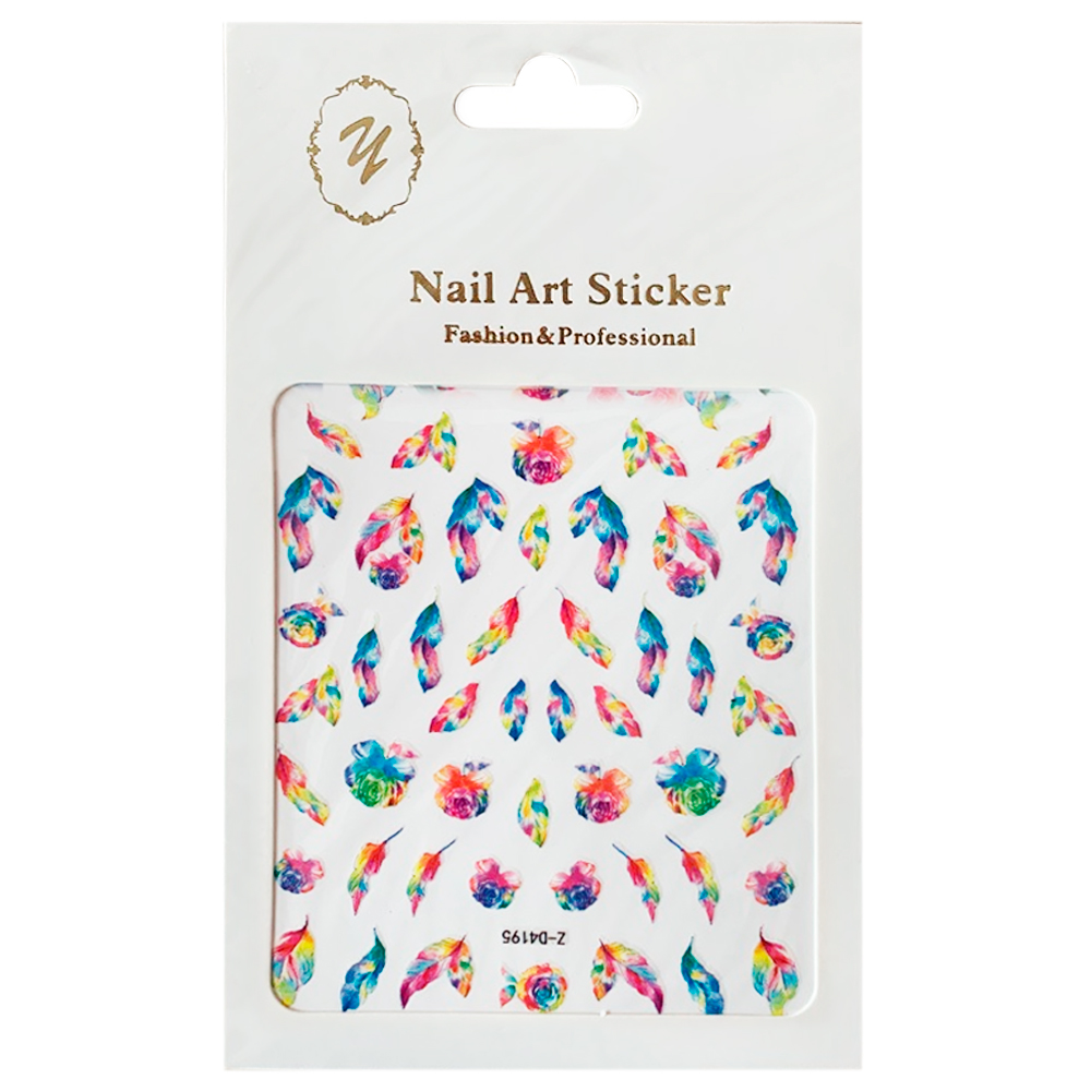 Nail Art Sticker, 2D стикер Z-D4195