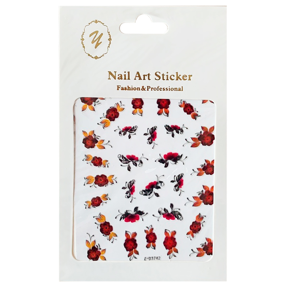 Nail Art Sticker, 2D стикер Z-D3742