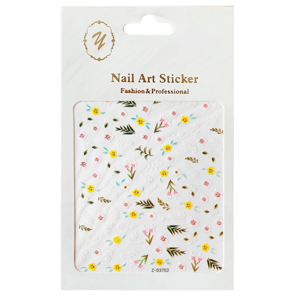 Nail Art Sticker, 2D стикер Z-D3752