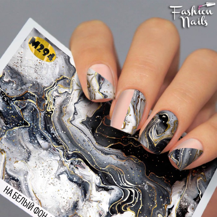 Fashion Nails, Слайдер-дизайн M294