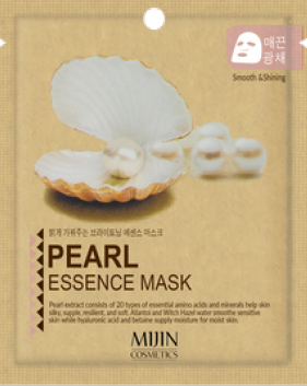 NEW MIJIN, Маска тканевая Pearl Essence Mask (жемчуг) 25 гр
